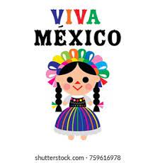 Illustration Traditional Mexican Doll Stock Vector (Royalty Free) 759616978  | Shutterstock