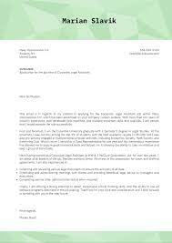 Here are a few tips to get you started! Corporate Legal Assistant Cover Letter Sample Kickresume