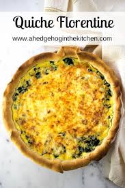 Quiche Florentine A Hedgehog In The Kitchen Recipe In 2020 French Recipes Authentic Quiche Florentine French Vegetarian Recipes