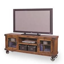 tekerlekli ahsap tv sehpasi unitesi manolya tasarimlari vintage endustriyel mobilya tv unitesi tv