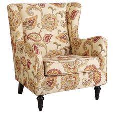Claudio Jacobean Ochre Wing Chair Pier One Furniture Wing Chair Furniture