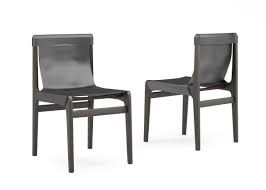 Bayou breeze digby leather sling chair upholstery color: 3d Cb2 Burano Leather Sling Chair Cgtrader