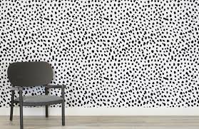 Samples available · free shipping over $100 · quality for a lifetime Black White Dalmatian Print Wallpaper Mural Hovia Uk Dalmatian Print Wallpaper Print Wallpaper Mural Wallpaper