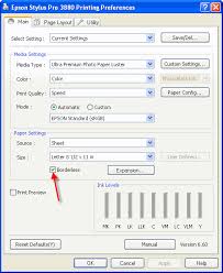 How To Print Borderless On Epson Canon Hp Inkjet Printers Inkjet Inkjet Printing Inkjet Printer