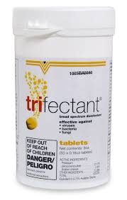 trifectant tablets 50 count premise disinfectant lambert vet supply