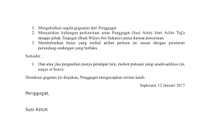Sebelum melihat contoh surat cerai, ada baiknya kamu menyaksikan video yang bikin kamu semangat lagi. Contoh Surat Cerai Tulisan Tangan Ilmusosial Id