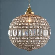 Vintage Hanging Crystals Chandelier Crystal Lamp