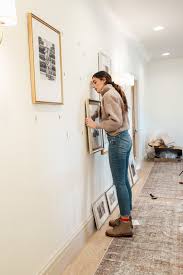 Hallway gallery wall layout ideas. A Family Photo Gallery Wall In The Upstairs Hall Chris Loves Julia