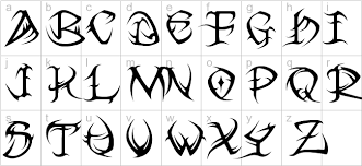 The process of tattooing was a sacred ritual for our ancestors. It S Called Vtc Tribal Font Tattoo Lettering Fonts Tattoo Name Fonts Lettering Fonts