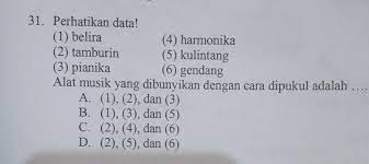 Maybe you would like to learn more about one of these? Alat Musik Yang Dibunyikan Dengan Cara Dipukul Adalah Brainly Co Id