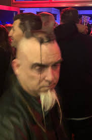 A rat tail hairstyle is the sibling version of a mullet, also evokes the same relaxed yet eccentric look on a miniature scale. Sneak Photo Front Rat Tail Double Mohawk With No Hair Between And Whatever Is Happening With That Beard Justfuckmyshitup