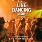 Line Dancing Night - LIVE COUNTRY MUSIC BAND! event image