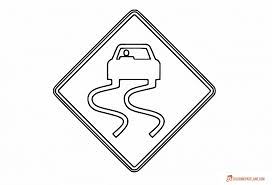 Choose between several funny animals, like the waving penguin, the. Traffic Signs Coloring Pages Free Downloadable Printables