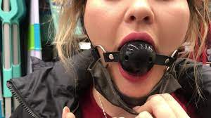 Mouth Gag! go Shopping! a Lot of Saliva! - Pornhub.com