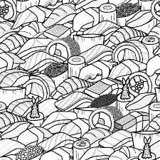 Maybe you would like to learn more about one of these? Sushi Cute Food Coloring Pages Novocom Top