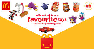 The chain has moved on from ronald mcdonald dolls to toys like barbies and hot wheels cars. Mcdonald S Happy Meal 40th Anniversary Here S A List Of Throwback Toys You Can Get Masala Com