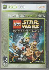 Lego Star Wars The Complete Saga Microsoft Xbox 360 2007 Lego Star Wars Lego Star Star Wars Xbox