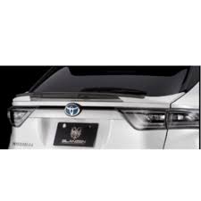 The second model to arrive here through official. Toyota Harrier Xu60 Xu 60 2015 2016 2017 2018 2019 Silk Blaze Boot Roof Spoiler Shopee Malaysia