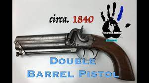 Live chat · new products · measuring tools · tactical gear Circa 1840 Double Barrel Black Powder Pistol Review Youtube