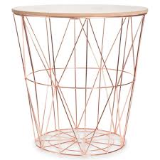 Mesa Auxiliar Metalica D 40 Cm Zigzag Copper 1000 9 10 162206 1 Jpg 1000 1000 Gold Coffee Table Rose Gold Bedroom Gold Bedroom