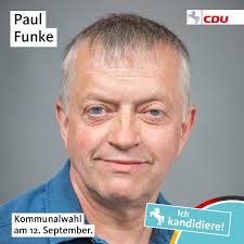 Heute möchten wir euch Paul Funke vorstellen. Er steht für die CDU Freren  als Kandidat für den Samtgemeinderat auf Listenplatz 🟨1️⃣2️⃣.