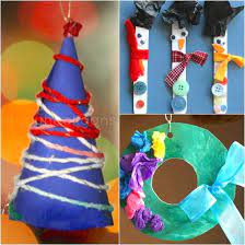You can make snowman ornaments out of fabric scraps and with an easy sewing technique. 30 Easy Kids Christmas Ornaments To Make At Home
