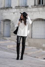 Aussi, il est primordial d'assumer son look ! Over The Knee Leather Pant June Sixty Five Blog Mode
