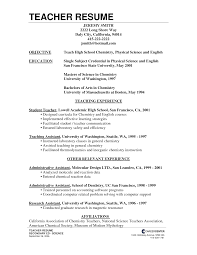 teacher resume writing services #1