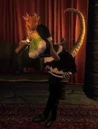 The Lusty Argonian Maid By Vaikard Furry Art Anime Furry Fantasy Concept Art