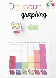 Dinosaur Math Graphing The Stem Laboratory Graphing Activities Math Activities Preschool Preschool Activities