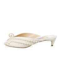 Their daughter is actress ami dolenz. Jimmy Choo Samantha 35 Pearl Mules Shoes Jim120313 The Realreal