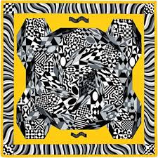 La Maison Des Carres Hermes Bonnes Vibrations Hermes Scarf Hermes Scarves