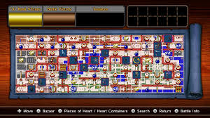 The modes are battles organized on a 16 x 8 square grid based on the original zelda game's map. Hyrule Warriors Legends Adventure Mode Map