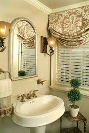 Half Bath Small Window Curtains Bathroom Window Curtains Bathroom Window Treatments