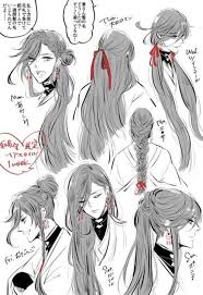 Hair Drawing Long Anime Art 55 Ideas Manga Hair Anime Drawings Tutorials Art Reference Poses
