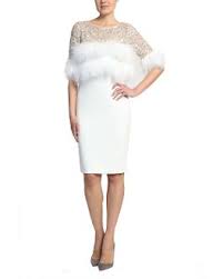 Badgley Mischka Beaded Feather Ivory Cocktail Dress Sc2152 Feather Cocktail Dress Ivory Cocktail Dress Cocktail Dress