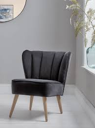 New Westbury Chair Slate Cotton Velvet Luxury Chairs Luxury Seating Luxury Home Furnitur Luxury Chairs Modern Occasional Chairs Velvet Occasional Chair