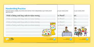 The worksheet is an assortment of 4 intriguing pursuits that will enhance your kid's knowledge and abilities. Ks1 Bbc Children In Need Cursive Handwriting Practice Worksheets Bbc Children In Need