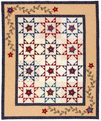 Bits And Pieces Quilt Shop Wayne Mi Seeing Double Quilting Pattern From The Editors Of American Patchwork Quilting Patriotic Quilts Quilts Quilt Patterns