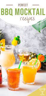 Perfect Bbq Mocktail Recipes Mocktail Recipe Mocktails Alcohol Free Cocktail Recipes