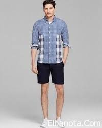 ملابس رجالي صيف 2014 موضة صيف 2014 رجالى احدث اطقم شبابى صيفي mens tops men casual casual button down shirt