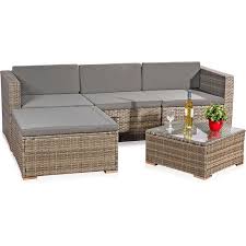 Canape En Rotin Sieges Gris Mobilier De Jardin Salon Ensemble De Jardin Poly Mucola Home Decor Outdoor Furniture Sets Furniture