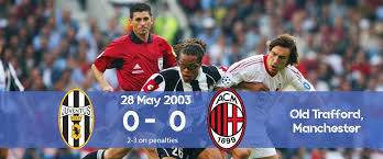 More sources available in alternative players box below. Juventus 0 0 Ac Milan Champions League 2003 Tuttigoal