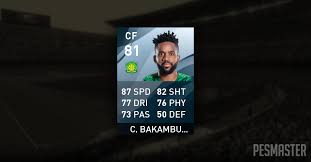 Cédric bakambu, 30, z kraju demokratyczna republika kongo beijing guoan, od 2017 środkowy napastnik wartość rynkowa: Cedric Bakambu Pes 2020 Stats