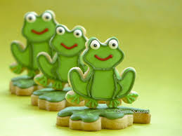 Cute Frog Cookies Frog Cookies Farm Cookies Sugar Cookies Decorated
