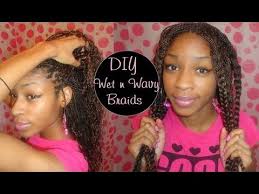 Try these tips when your wavy hair is flat. Synthetic Braids To Wet Wavy Youtube