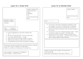 Formal Letter Layout A Formal Letter Formal Letter Layout Formal Letter Writing