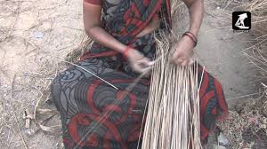 Broom Stick Making From Coconut Leaves Business Video Telugu Youtube