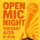 Open Mic Night