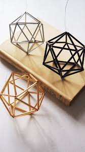 24 Ways To Add Some Geometry To Your Home Decor Geometric Decor Handmade Home Decor Handmade Home
